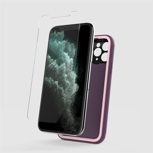 iPhone 11 in all-inclusive shockproof case with military-grade impact absorption