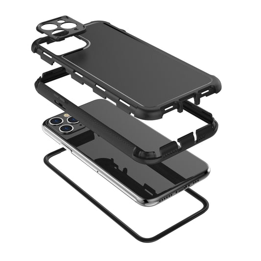 Close-up of iPhone 11 case corner bumper technology for drop protection