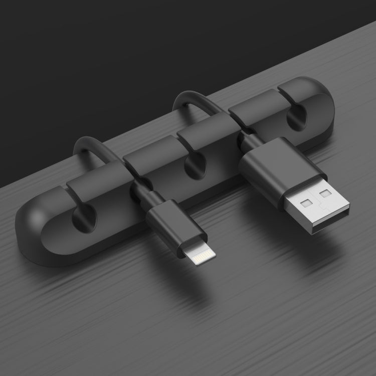 QS-357 3 PCS Desktop Charging Data Cable Organizer Winder Set, 3 PCS