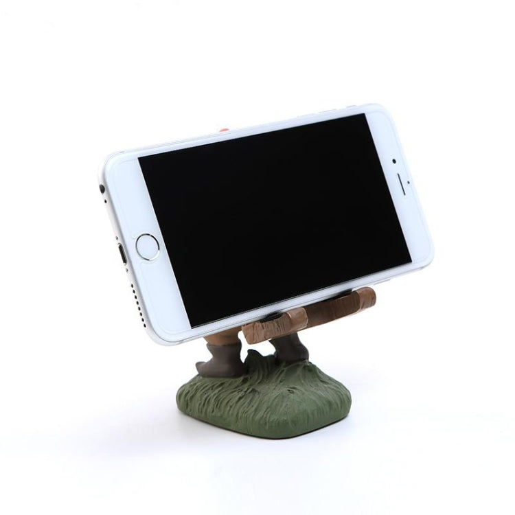 Keepwood KW-0111B Santa Claus Dwarf Shape Creative Desktop Mobile Phone Holder Bracket, KW-0111B