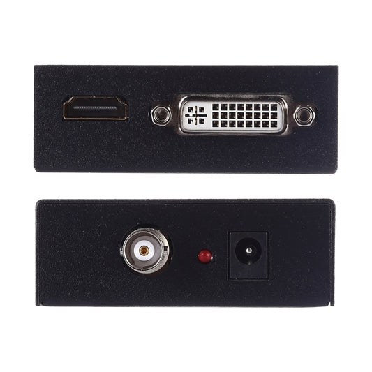 Professional SDI video converter with HDMI and DVI simultaneous output