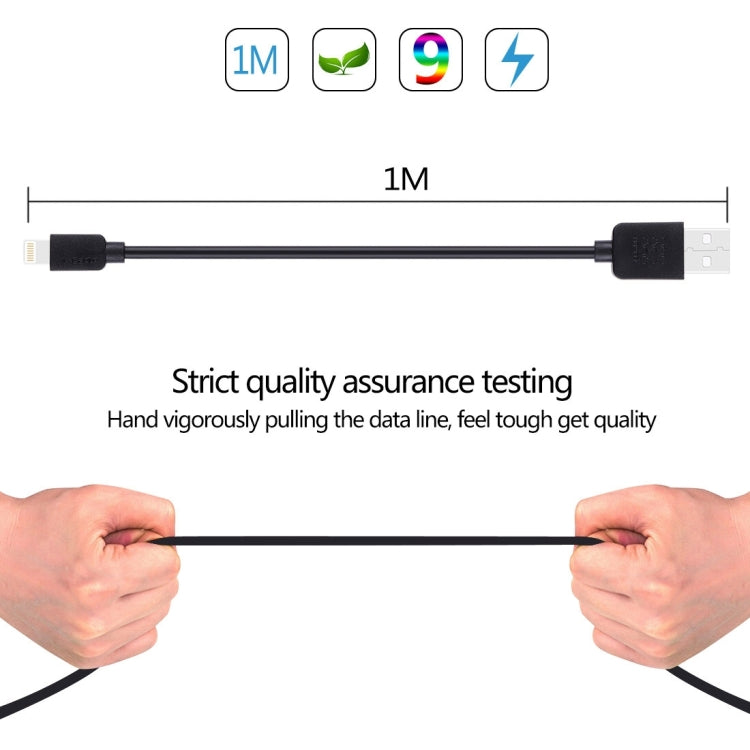 HAWEEL 1m High Speed 35 Cores 8 Pin to USB Sync Charging Cable for iPhone, iPad, 8 Pin 1m, 8 pin 1m, 8 pin Cable 1m