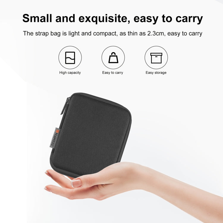 HAWEEL Watch Band Organizer Box Earphones / U Disk / Digital Cable Storage Case