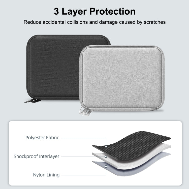 HAWEEL Watch Band Organizer Box Earphones / U Disk / Digital Cable Storage Case