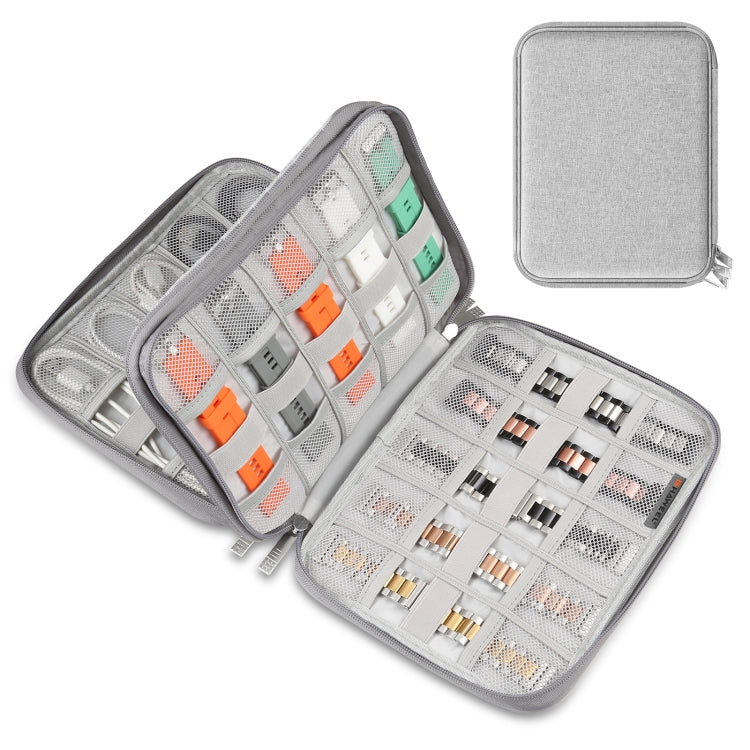 HAWEEL Watch Band Organizer Box Earphones / U Disk / Digital Cable Storage Case