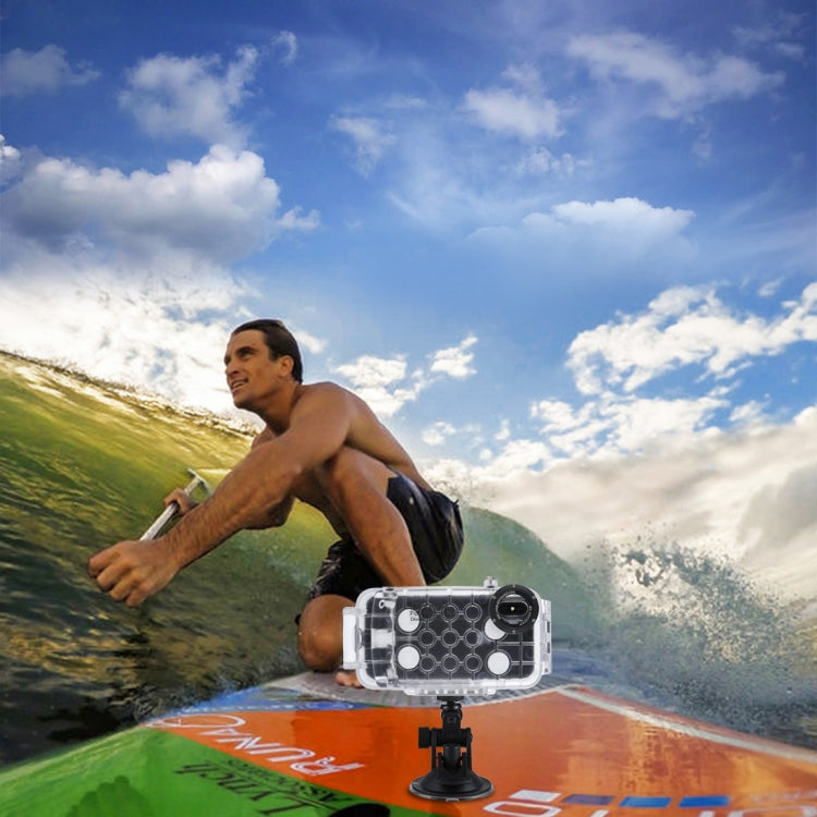 For iPhone X / XS HAWEEL 40m/130ft Diving Case, Photo Video Taking Underwater Housing Cover, For iPhone X