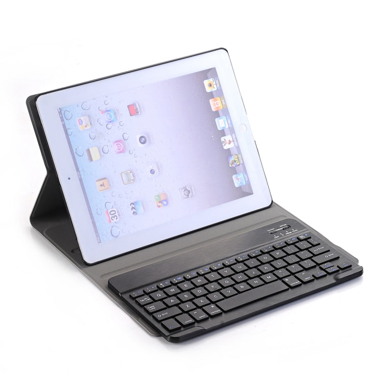 Étui universel ultra-fin à rabat horizontal en ABS pour iPad 4/3/2 avec clavier Bluetooth