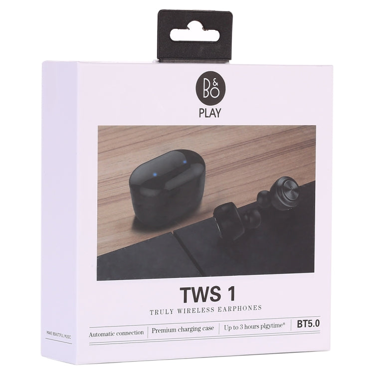 Air Twins TWS1 Bluetooth V5.0 Wireless Stereo Earphones with Magnetic Charging Box