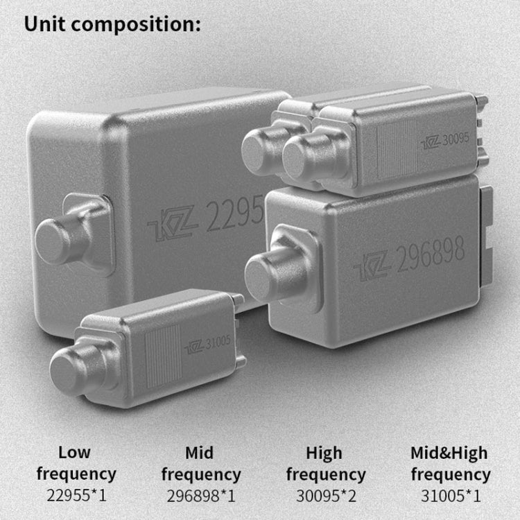 KZ AS10 Ten Unit Moving Iron In-ear HiFi Earphone with Microphone