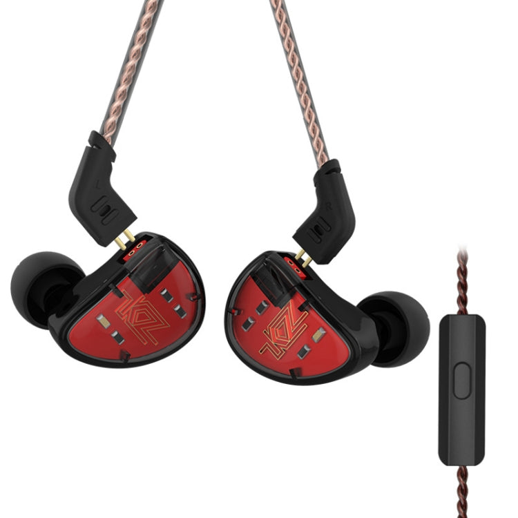 KZ AS10 Ten Unit Moving Iron In-ear HiFi Earphone with Microphone