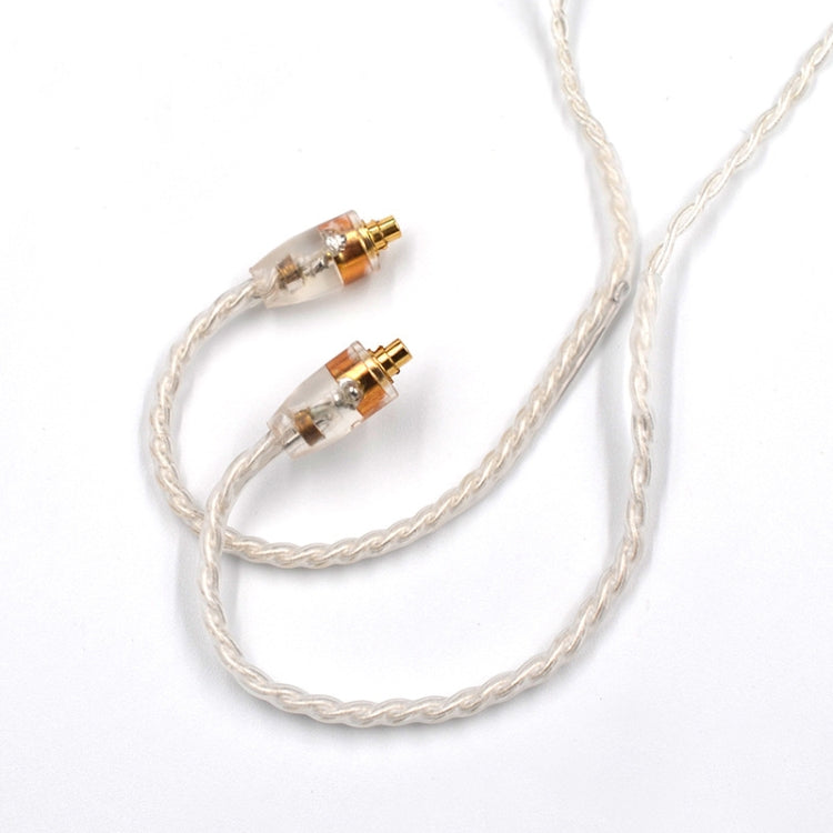 KZ 8 Pin Oxygen-free Copper Silver Plated Upgrade Cable for Most MMCX Interface Earphones