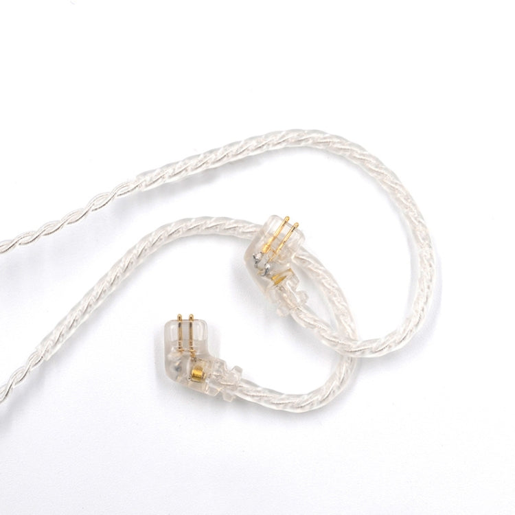 KZ C 8 Pin Oxygen-free Copper Silver Plated Upgrade Cable for KZ ZSN Earphones