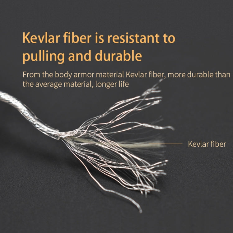 KZ C 8 Pin Oxygen-free Copper Silver Plated Upgrade Cable for KZ ZSN Earphones