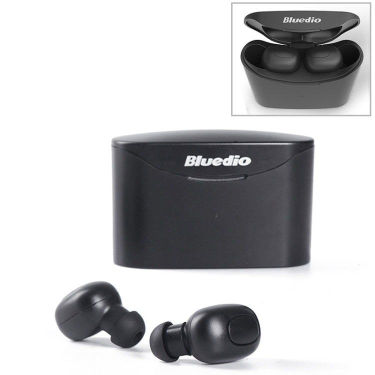 Bluedio TWS T-elf Bluetooth Version 5.0 In-Ear Bluetooth Headset with Headphone Charging Cabin