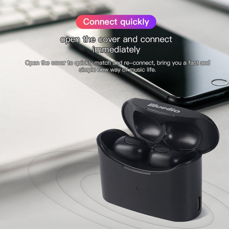 Bluedio TWS T-elf Bluetooth Version 5.0 In-Ear Bluetooth Headset with Headphone Charging Cabin