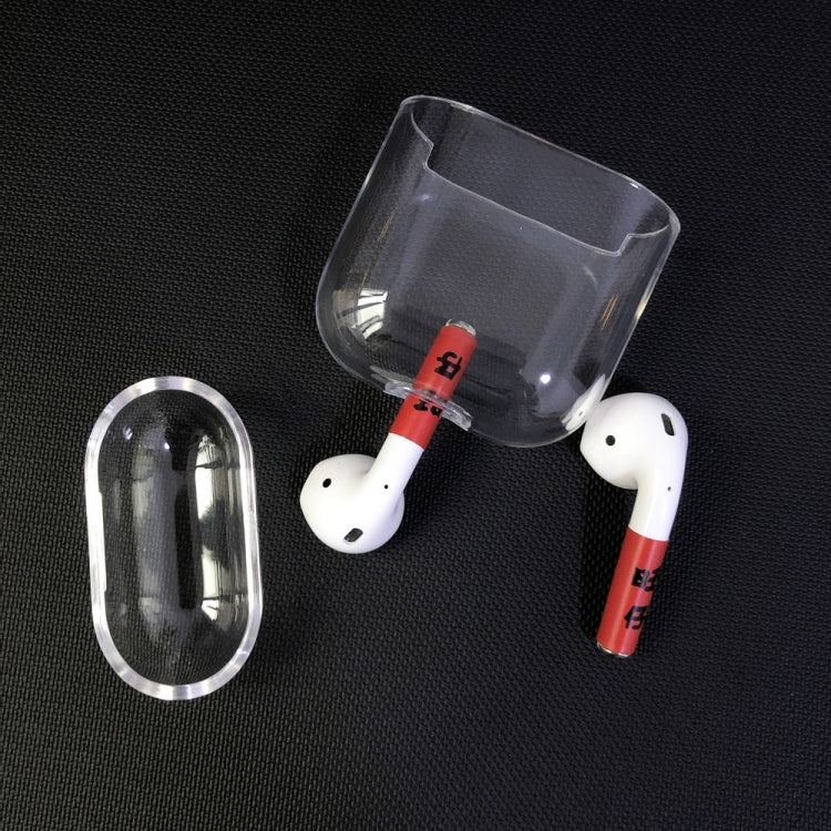 Transparent PC Protective Case for Apple AirPods 1/2, For AirPods 1 / 2