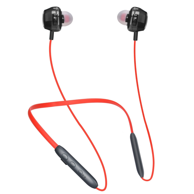 BH-I37 Bluetooth 5.0 Wire-controlled Bluetooth Earphone Built-in High-fidelity Microphone, Support Call, Black, Green, Red