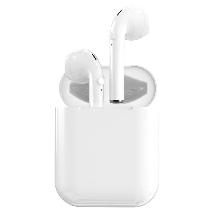 i9 Wireless TWS Sport Bilateral Stereo Bluetooth 5.0 Headset with Charging Box, Push-button Version