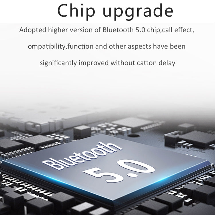 i9 Touch Wireless TWS Sport Bilateral Stereo Bluetooth 5.0 Headset with Charging Box, Touch Version