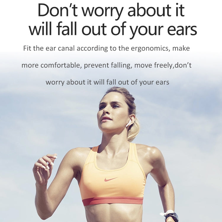 i9 Touch Wireless TWS Sport Bilateral Stereo Bluetooth 5.0 Headset with Charging Box, Touch Version