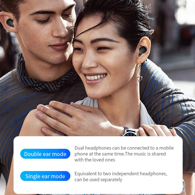 P1 TWS Bluetooth 5.0 Binaural Stereo Wireless Sports Bluetooth Earphone