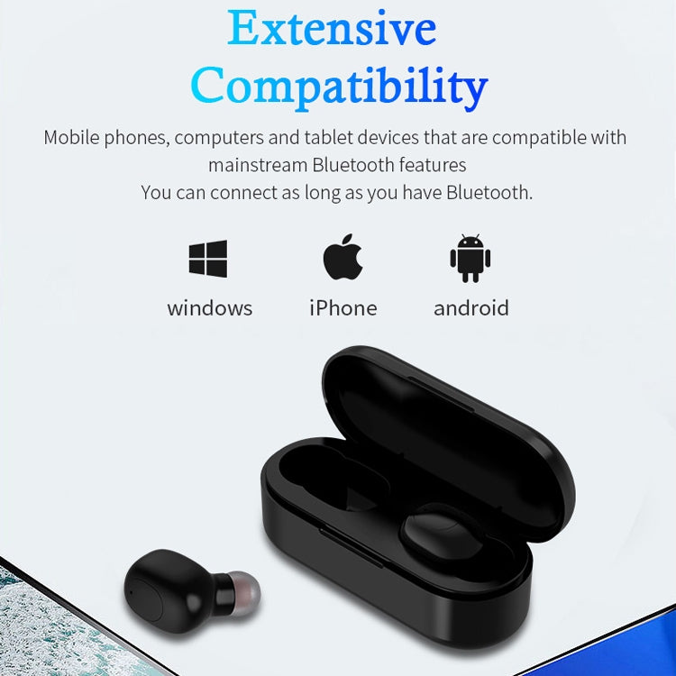 P1 TWS Bluetooth 5.0 Binaural Stereo Wireless Sports Bluetooth Earphone