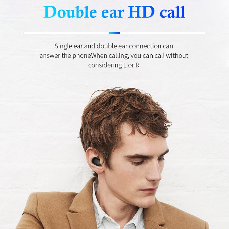 P1 TWS Bluetooth 5.0 Binaural Stereo Wireless Sports Bluetooth Earphone