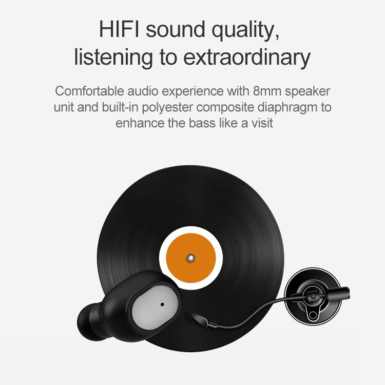 Q2 TWS Bluetooth 5.0 Binaural Stereo Wireless Sports Bluetooth Earphone