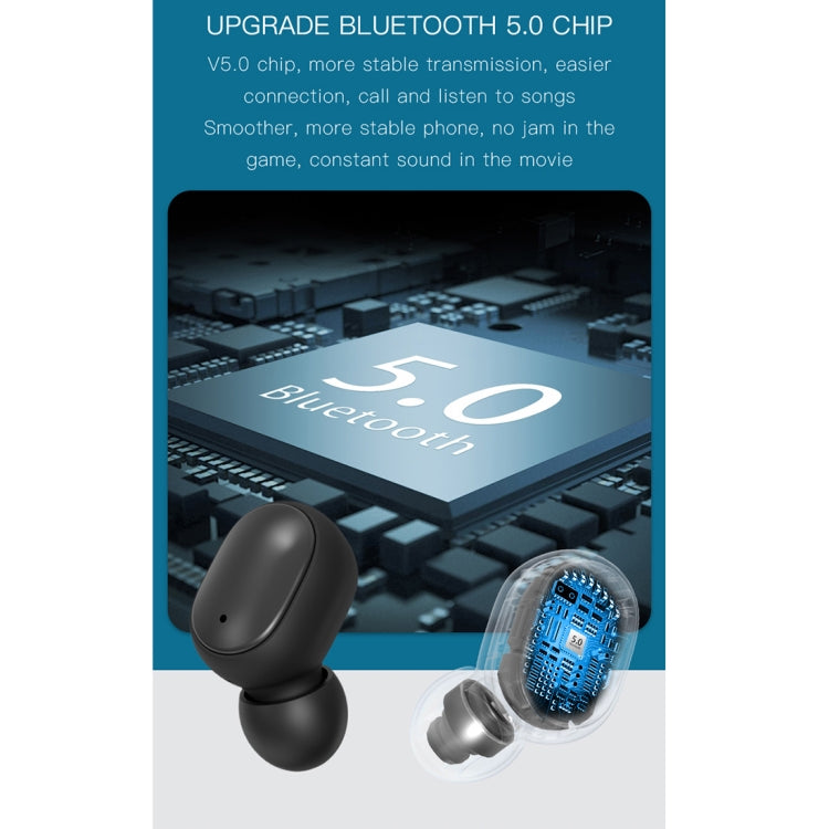 H6 TWS Bluetooth 5.0 Wireless Bluetooth Earphone with Digital Display & Charging Box, Support for Siri & HD Calls