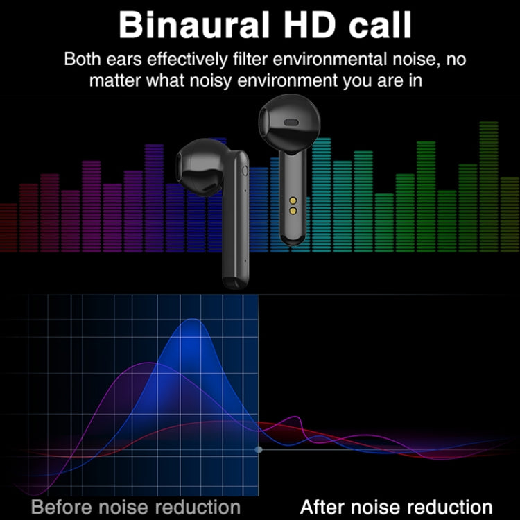 P100pro TWS Bluetooth 5.0 Touch Wireless Bluetooth Earphone with Charging Box & LED Smart Digital Display, Support Siri & Call