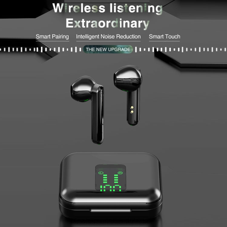 P100pro TWS Bluetooth 5.0 Touch Wireless Bluetooth Earphone with Charging Box & LED Smart Digital Display, Support Siri & Call