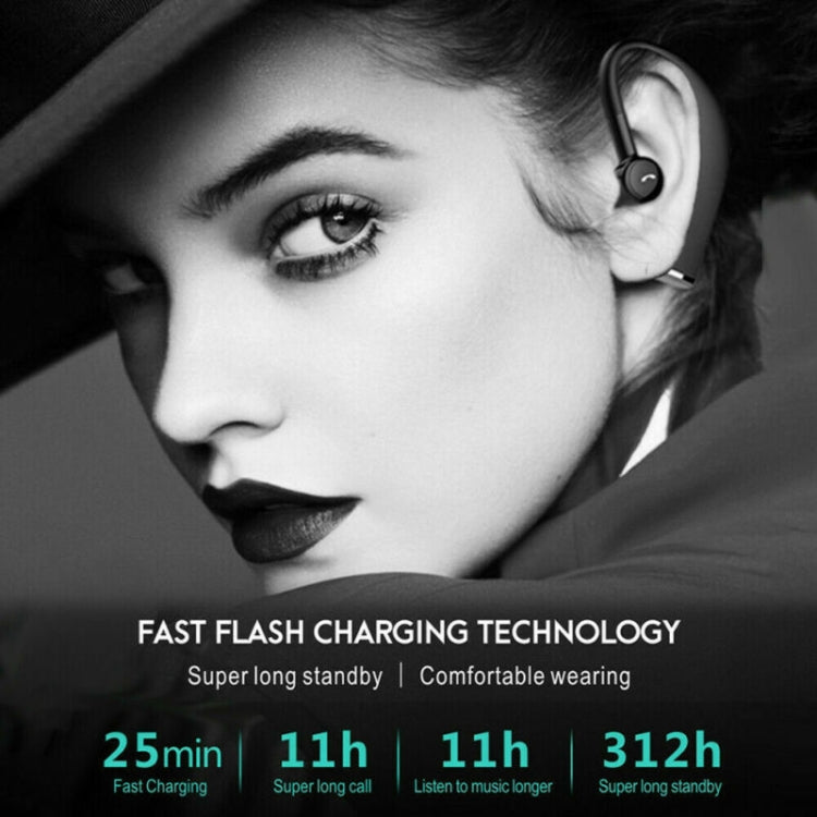 F680 Bluetooth 5.0 Fast Charging Wireless Business Sports Bluetooth Earphone