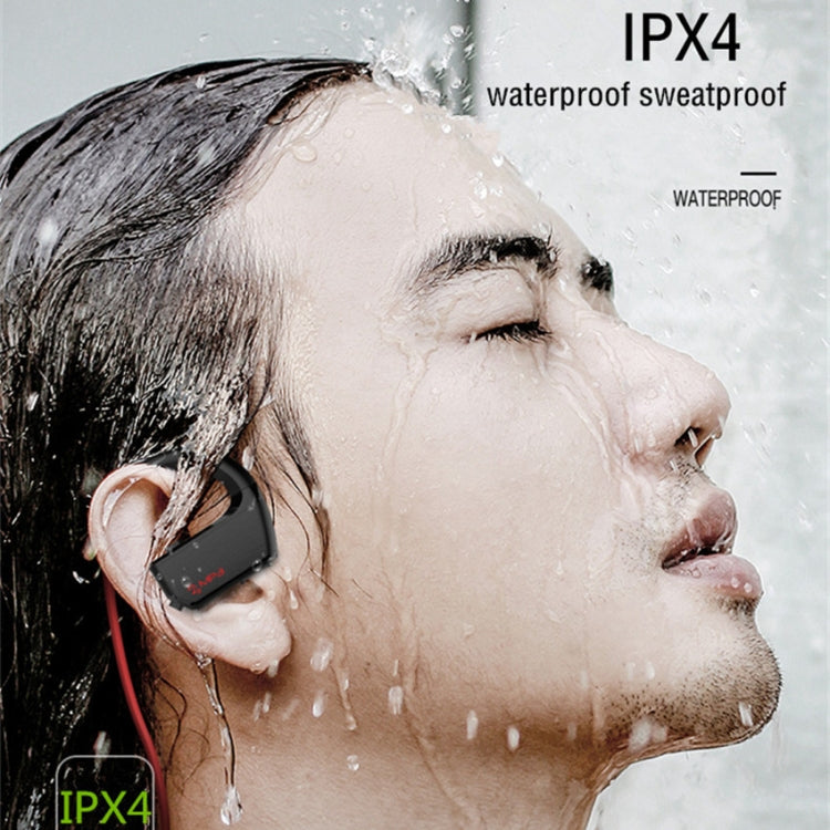 J2 Bluetooth 4.2 Binaural Hanging Type Wireless Sports Bluetooth Earphone, Built-in Memory