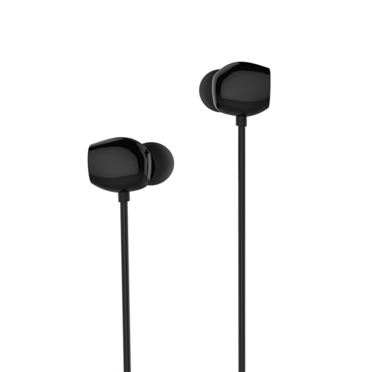 REMAX RM-550 3.5mm Gold Pin In-Ear Stereo Music Earphone with Wire Control + MIC, Support Hands-free