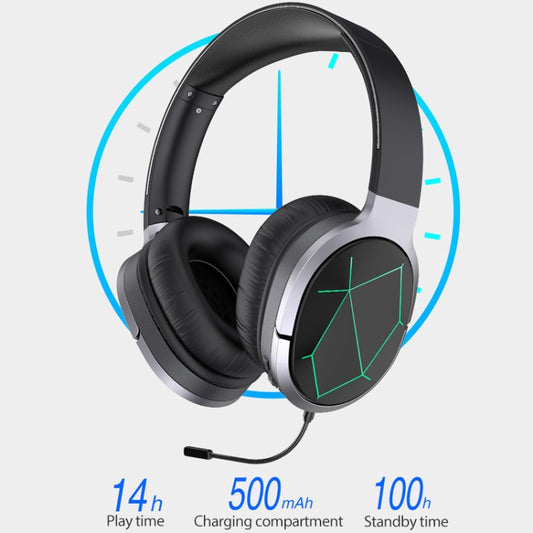 Bluetooth 5.0 connectivity controls on awei A799BL foldable wireless headphones
