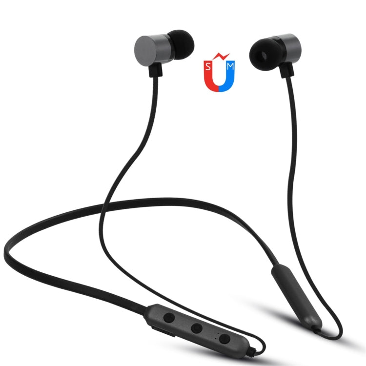 BT-900 Bluetooth 4.2 Hanging Neck Design Bluetooth Headset, Support Music Play & Switching & Volume Control & Answer
