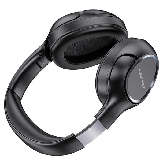 AWEI A770BL headset worn comfortably for all-day listening and calls