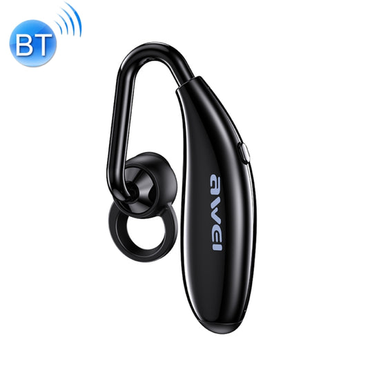 awei N5 black wireless Bluetooth 5.0 binaural headset front view
