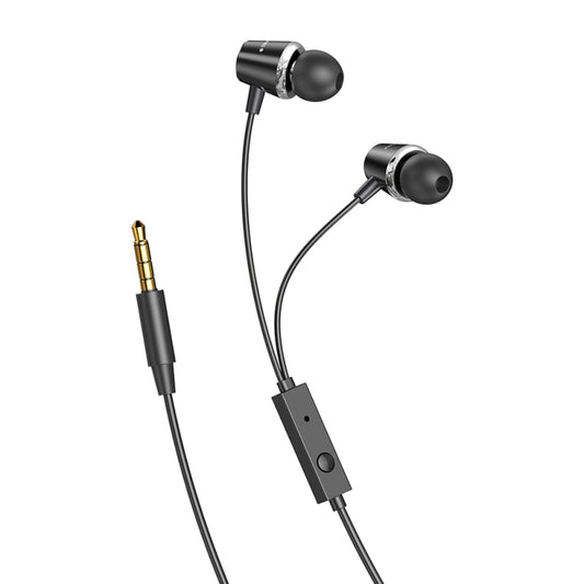 In-ear headset positioned in ear demonstrating comfortable fit and lightweight construction