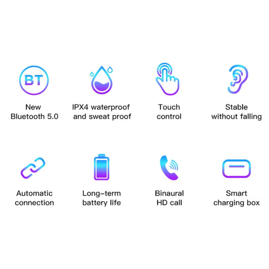 awei T29P waterproof earbuds charging case open displaying dual earphones inside