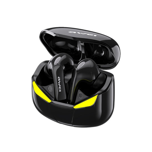 awei T35 Bluetooth V5.0 TWS wireless earbuds with charging case, IPX5 waterproof sports headset