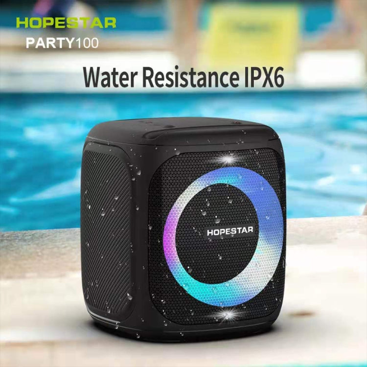 HOPESTAR Party100 Bluetooth 5.0 Portable Waterproof Wireless Bluetooth Speaker with Mobile Charging Function, Party100(Green)