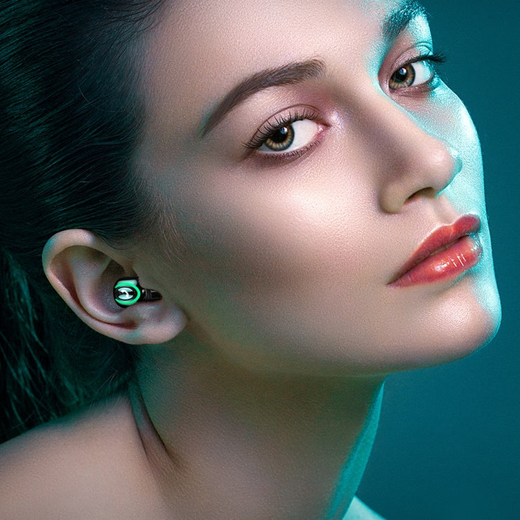 M9 Bluetooth 5.1 Business Style In-ear Stereo Wireless Bluetooth Earphone, M9 Blue, M9 Black