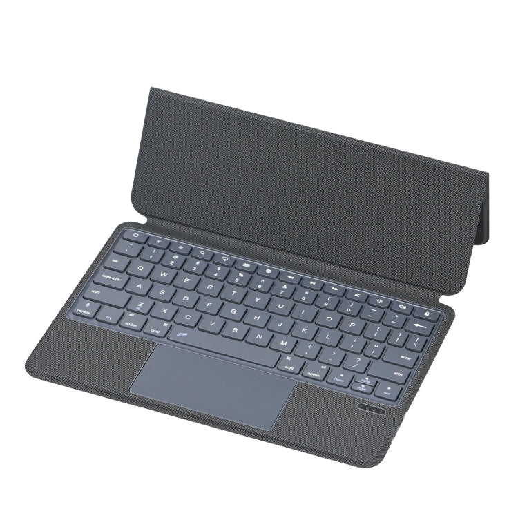 P3125-6 Grid Bluetooth Keyboard Leather Case with Touch Pad For iPad Air 11 2024 / Air 5 10.9 2022 / Air 4 10.9 2020 / iPad Pro 11 2021/2020/2018, P3125-6