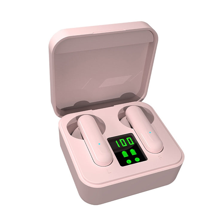 ETE-16 TWS Semi-In-Ear Digital Display Sports Bluetooth Earphones