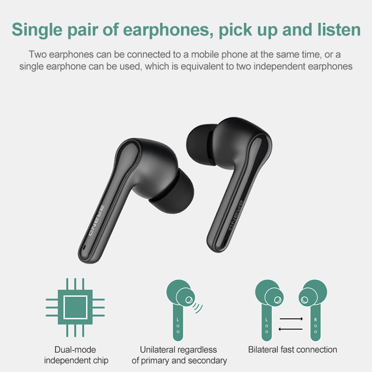 ETE-51 TWS In-Ear Wireless Touch Control Bluetooth 5.0 Sports Earphones