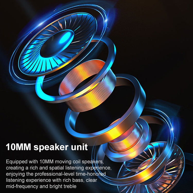 ETE-55 TWS Binaural Bluetooth 5.0 Low Latency Gaming Earphones, ETE-55 Black