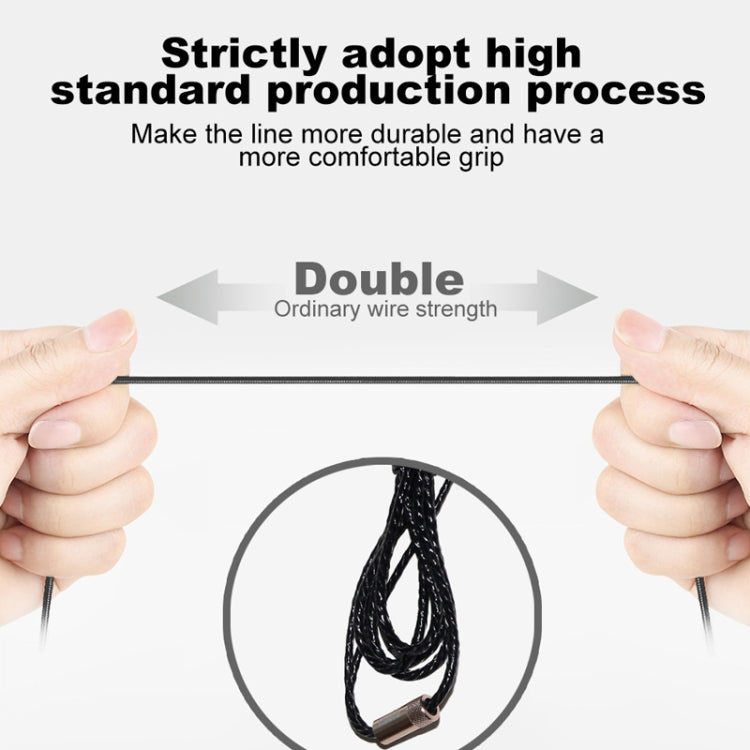 T33 3.5mm Interface Music Call Motorcycle Helmet Wired Headphone, Length: 1.2m