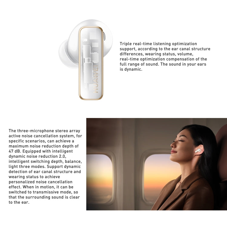 HUAWEI FreeBuds Pro 2 + TWS Extrasensory Perception Wireless Earphone Support Heart Rate & Body Temperature Monitoring, FreeBuds Pro 2 +