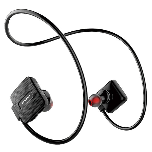 Secure ear hook fittings on awei A848BL wireless sports earphones